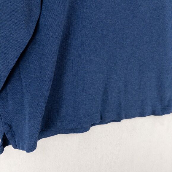 Polo Ralph Lauren Men’s XXL Blue Pullover Quarter Zip Sweater Multicolor Pony - Picture 4 of 10